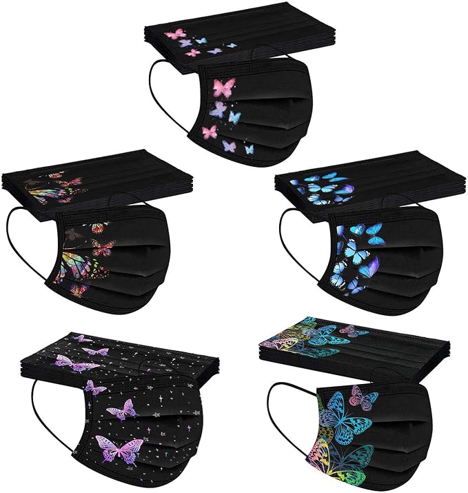50pcs Butterfly Mask