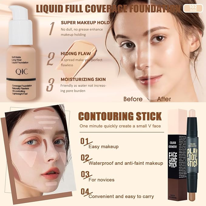 Nude Foundation&Natural CC