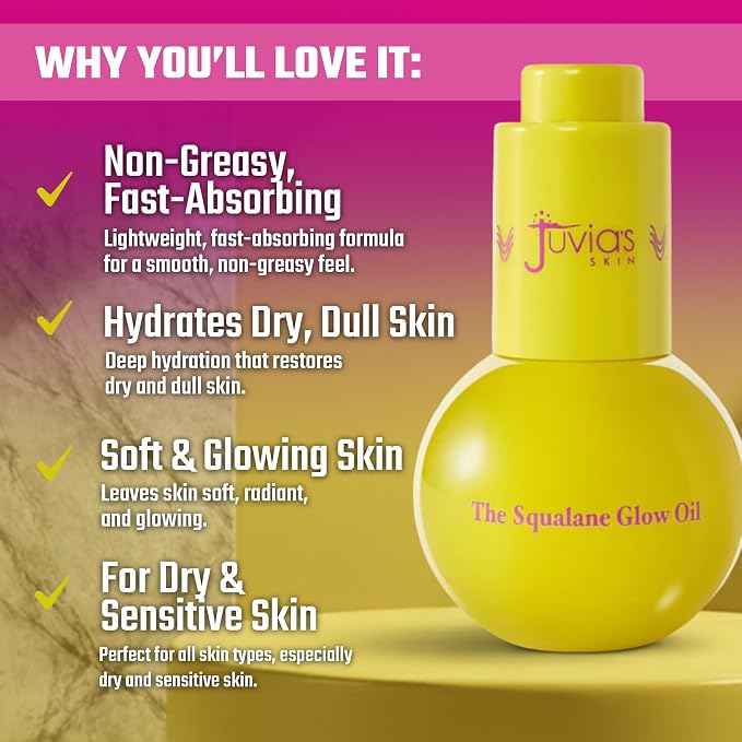 Squalane Glow Oil Moisturizer