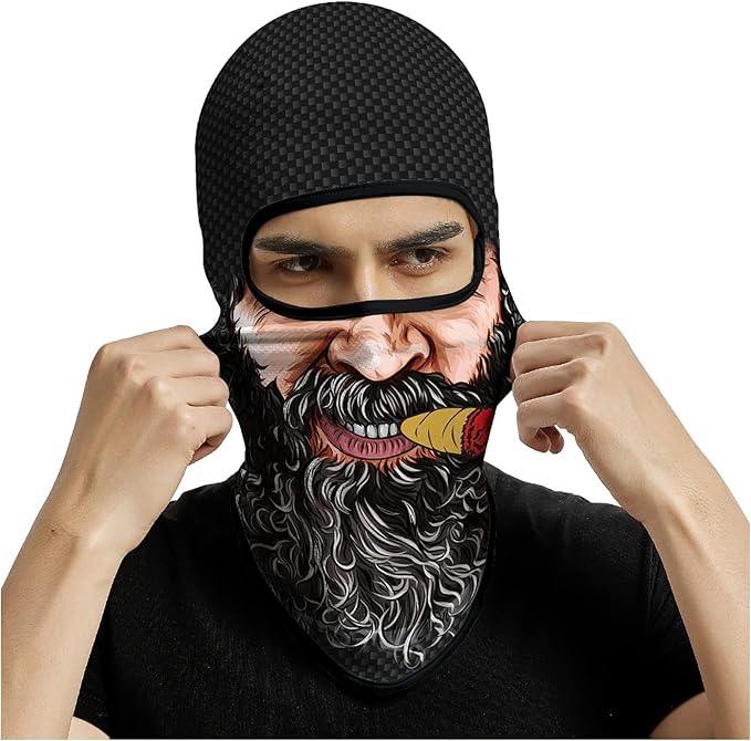 Men Beard With Right Cigar