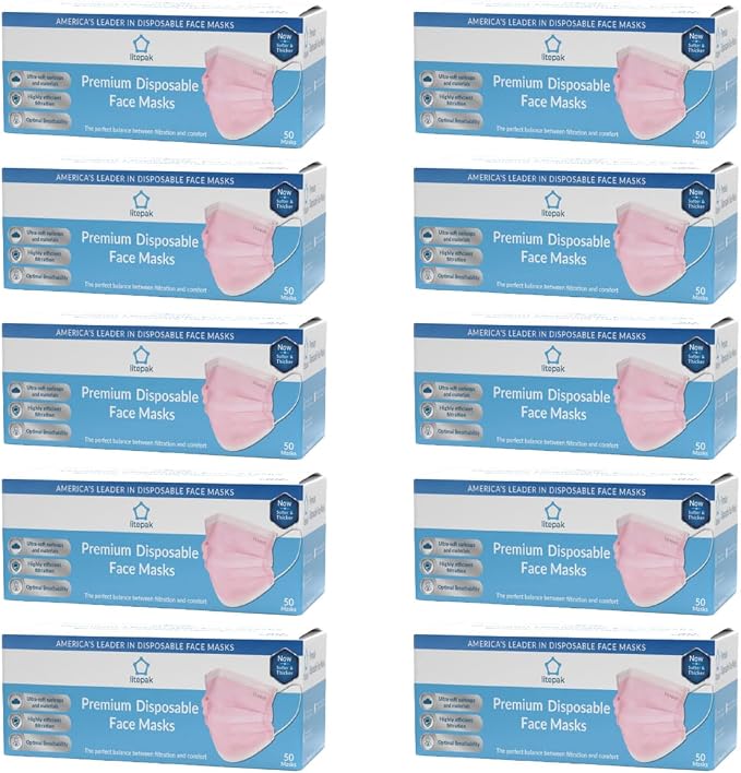 Pink-500pcs