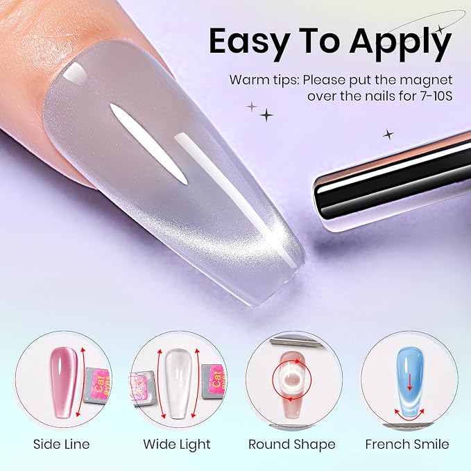 12 Colors Cat Eye Gel Collection