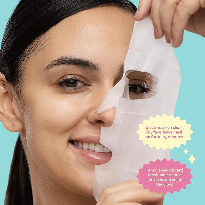 Brightening Glow Check Mask