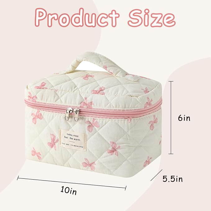 07White Pink Bows