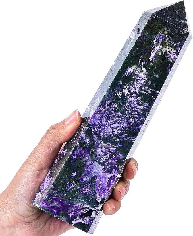 Purple Moss Agate