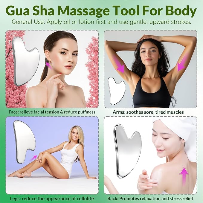 Guasha-green mask