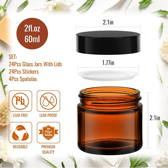 2oz-24pack Amber