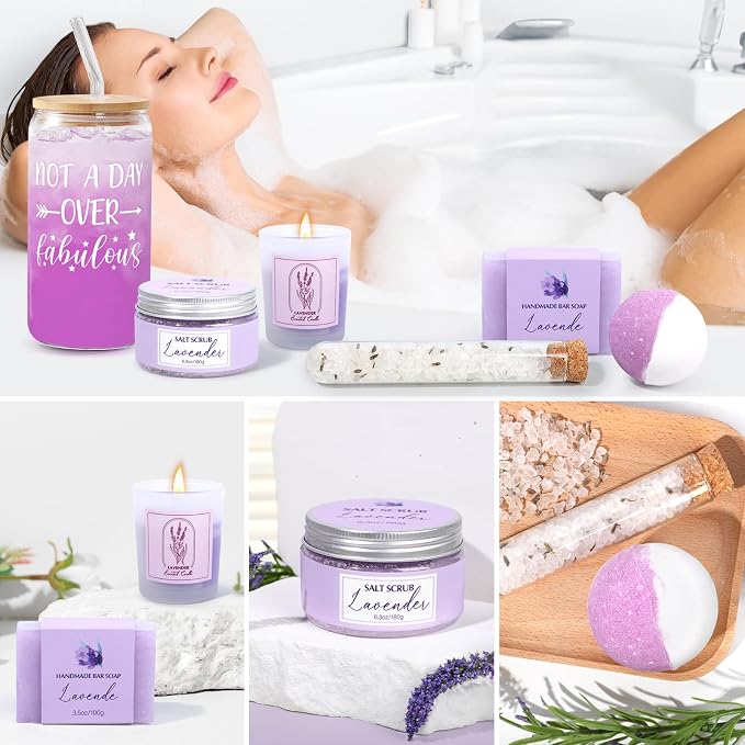 8Pcs Lavender