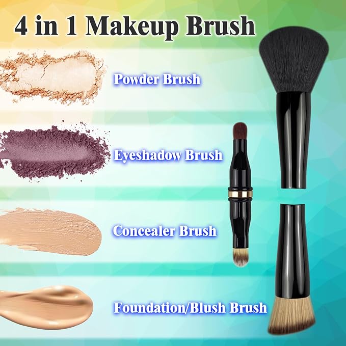 2 Pack Eye Makeup Brush Set