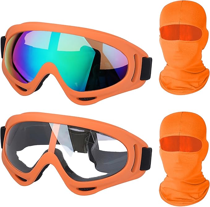 Orange/Clear+Colorful Lenses