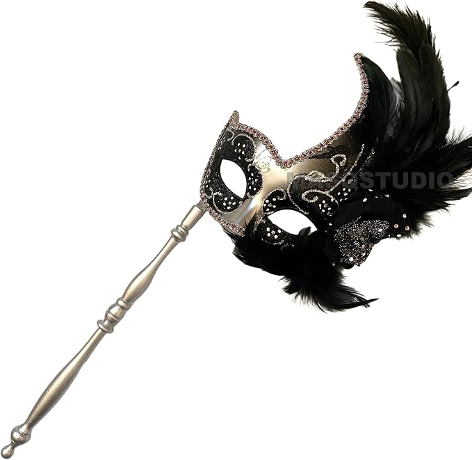 Black Silver W Stick