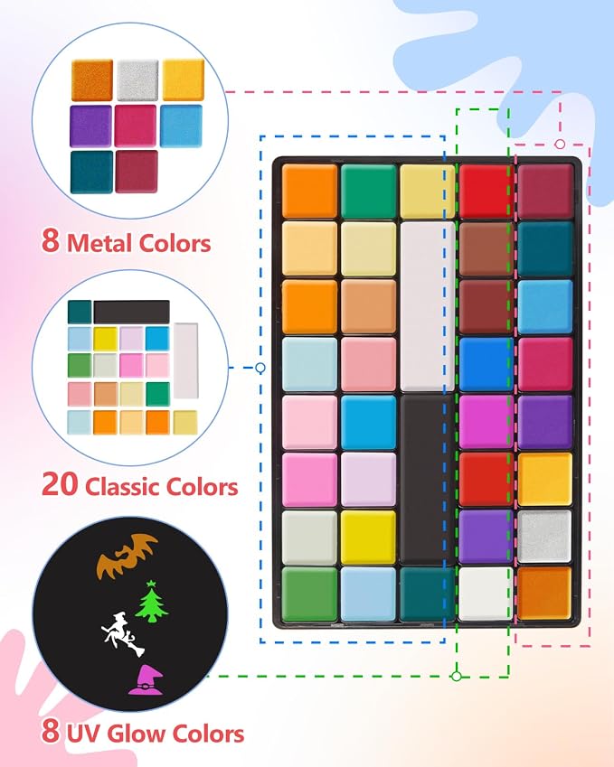 36 colors