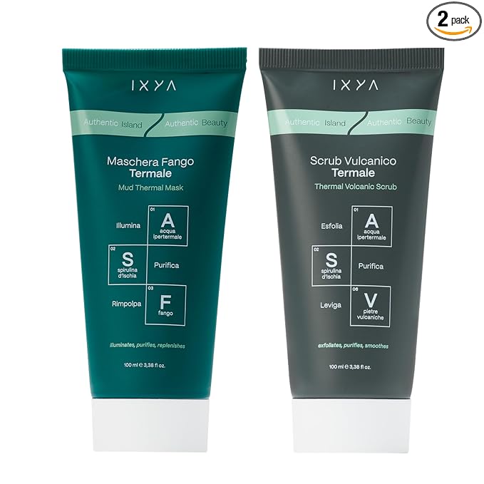Mud Thermal Mask + Volcanic Scrub