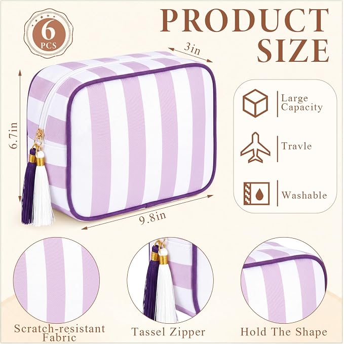 Lavender Purple and White