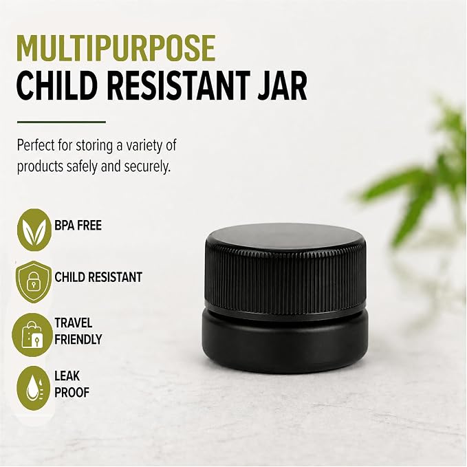 Black Glass with Black Lid
