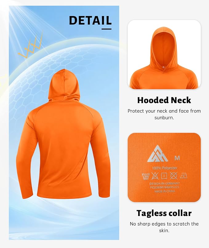 3pack-hunter Orange+light Gary+white