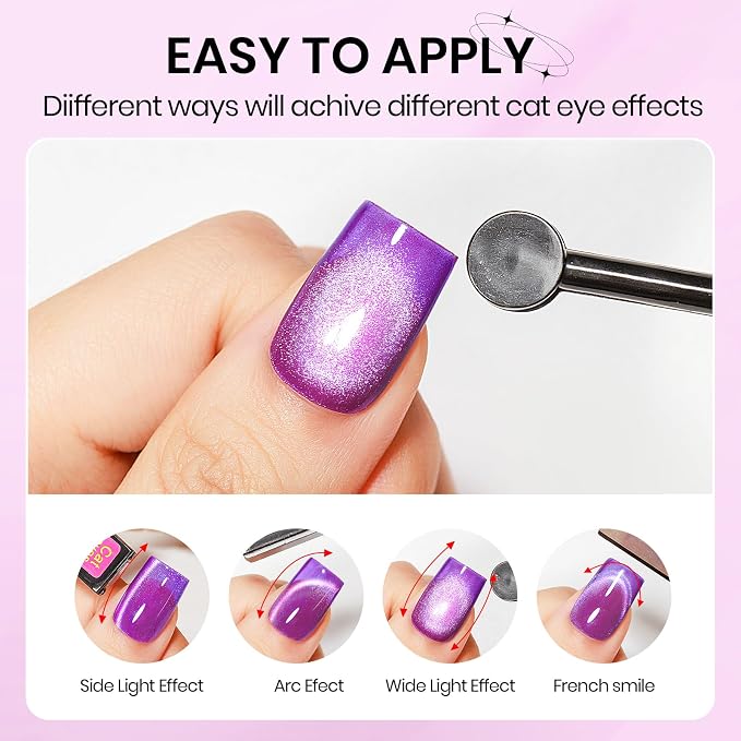 12 Colors Summer Cat Eye Gel