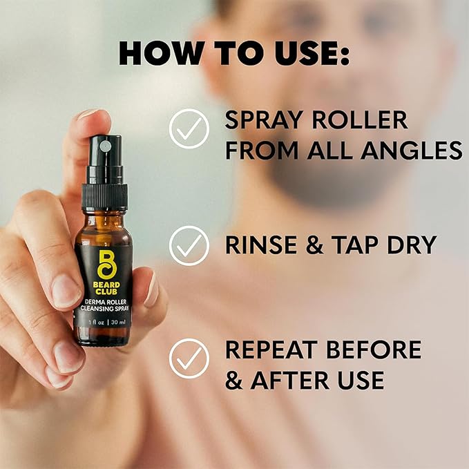 Derma Roller Cleansing Spray 1oz