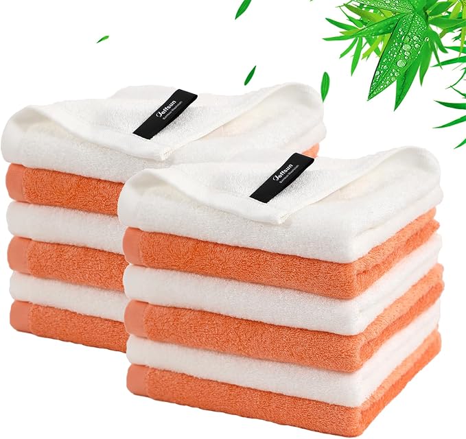 White & Orange