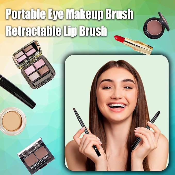 Eye & Lip Brush Set