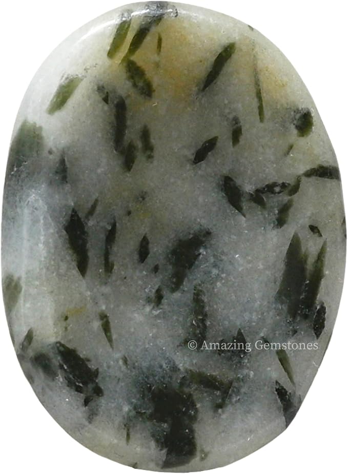 Green Tourmaline in Quartz
