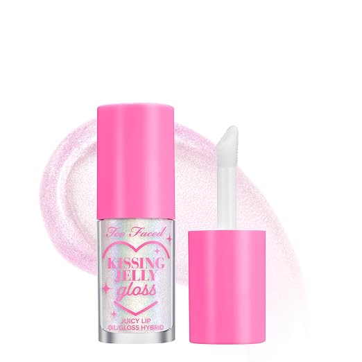 01 Strawberry Frosting (Clear With Pink & Gold Shimmer)