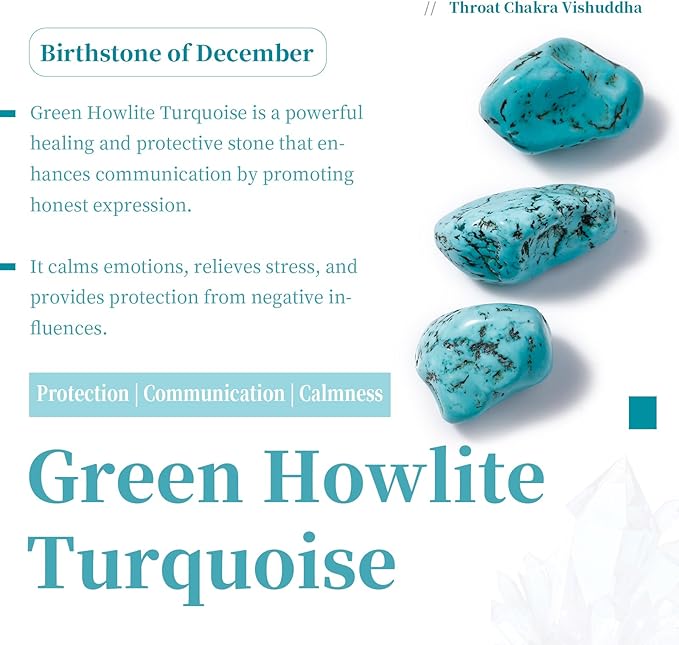 #01-Howlite Turquoise(0.1-0.5\