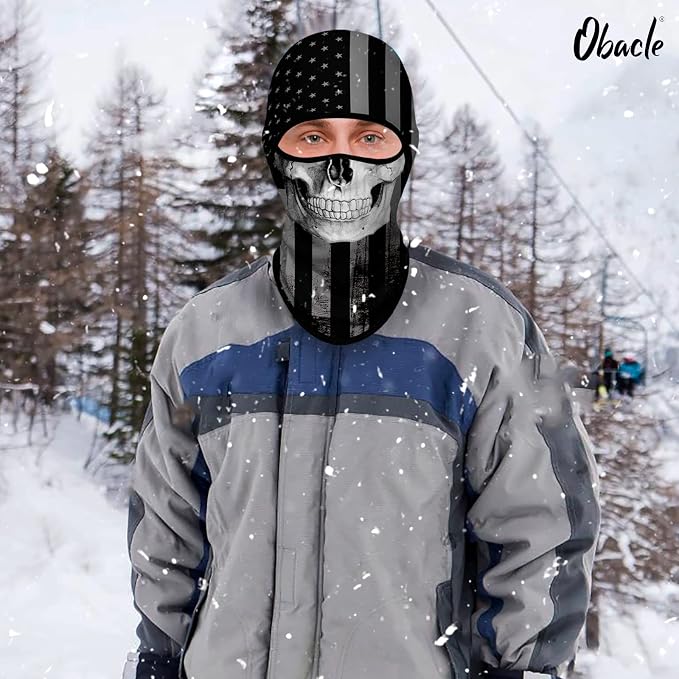 Skull Flag White