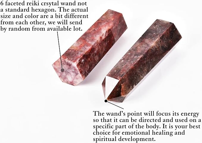 Dark-red Hematoid Quartz