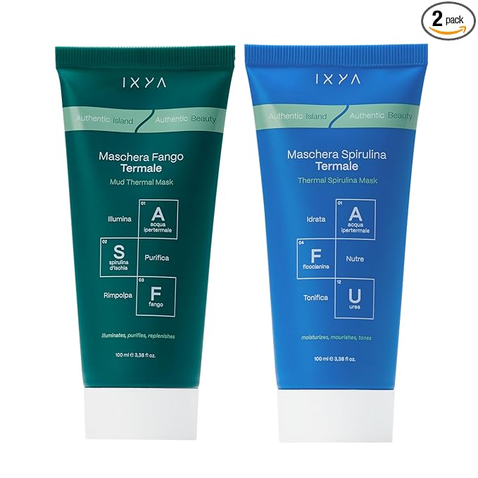 Mud Thermal Mask + Spirulina Mask