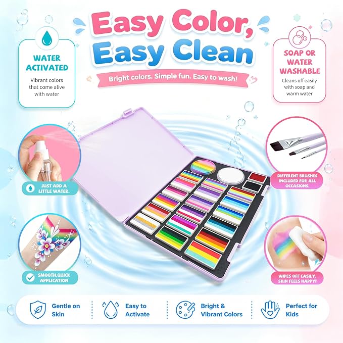 Rainbow Magic Split Cake Set