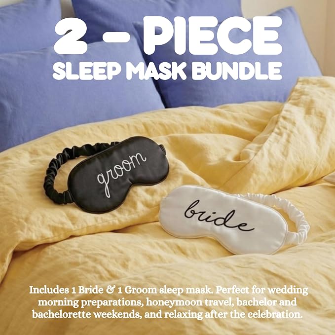 2 Pack: Bride (White) & Groom (Black)
