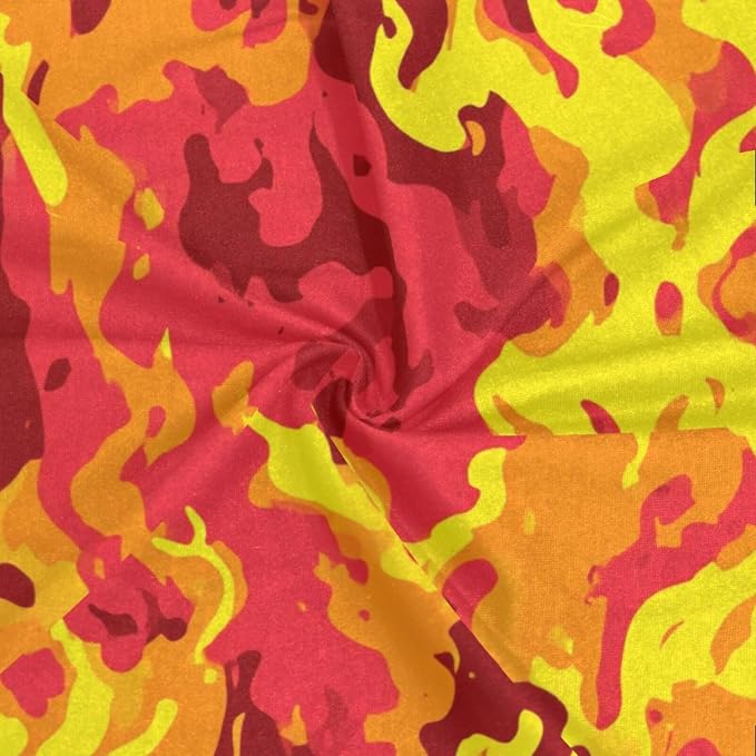 Red and Yellow Flame