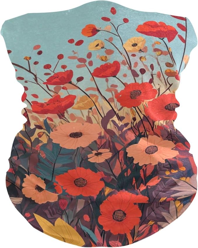 Autumn Poppy Flowers