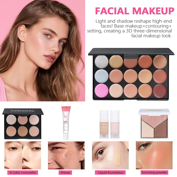 12 color makeup kit