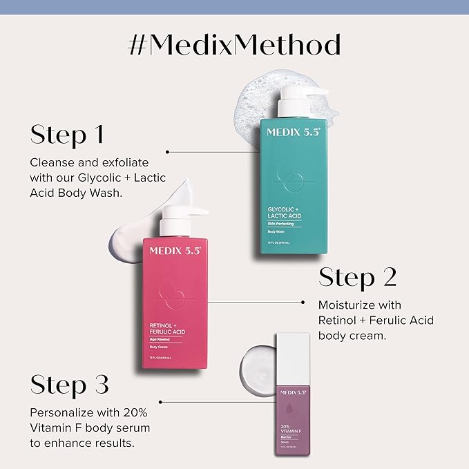 Retinol Body Cream + Vitamin F Booster Bundle