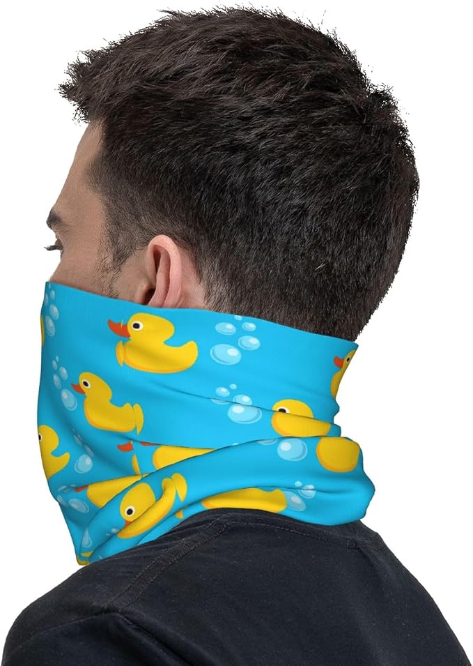 Cute Rubber Duck and Bubble
