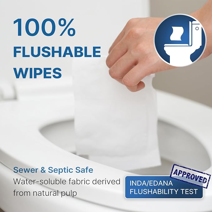 Flushable (55 GSM- Extra Thick)