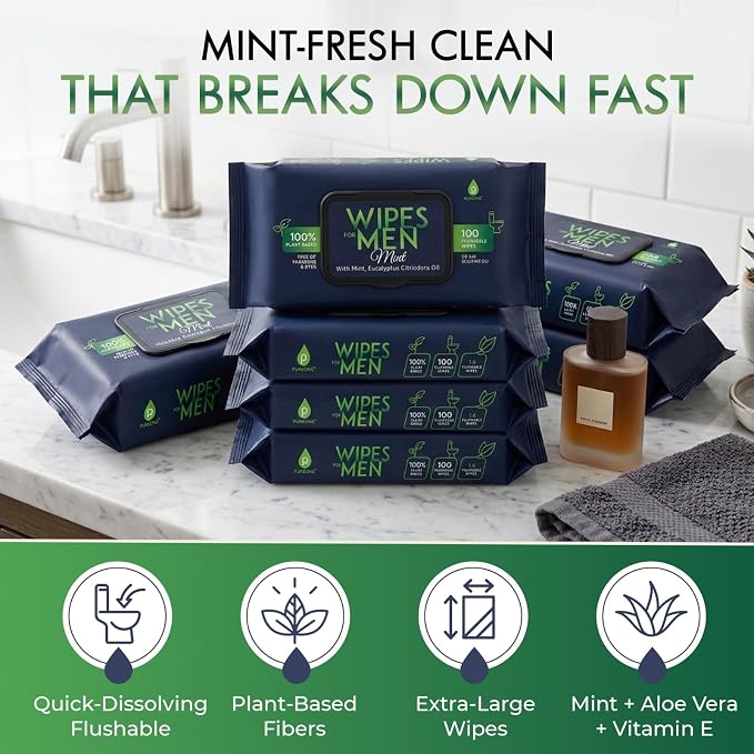 400 Count Soft Mint Scent