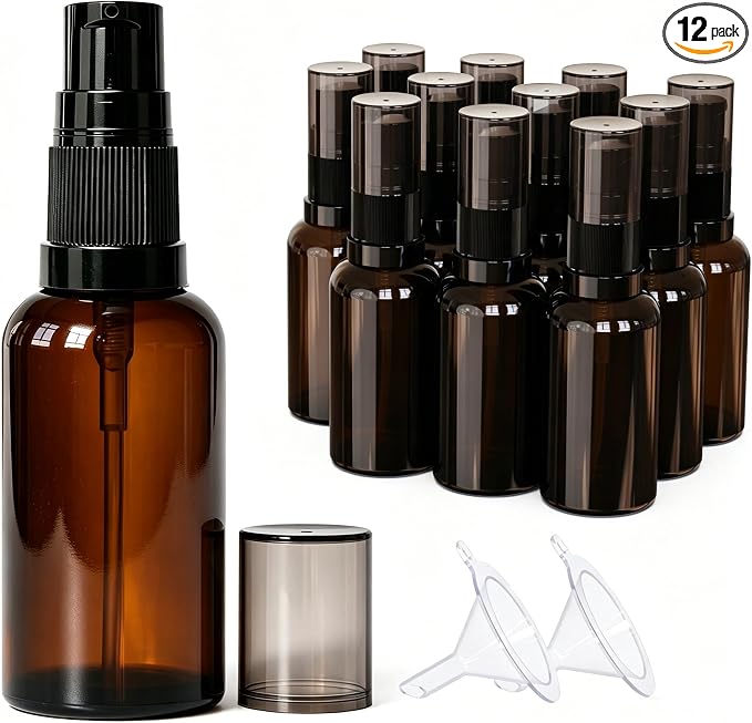 30ml amber 12pcs