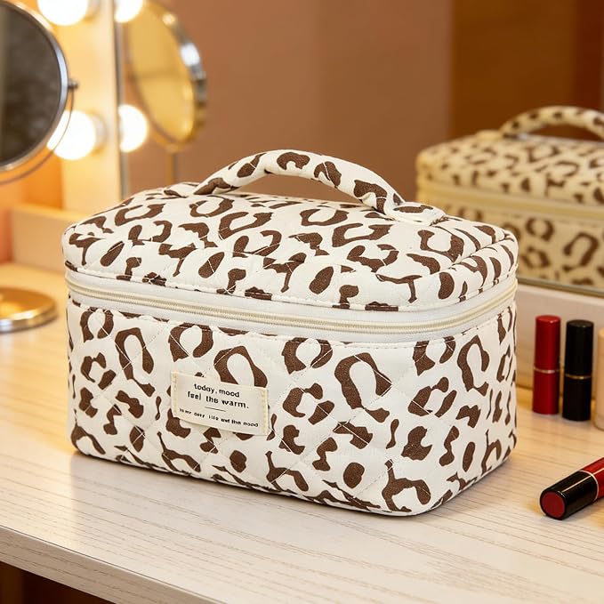Brown leopard print