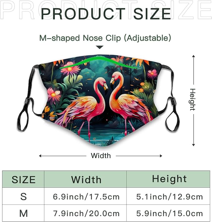 Cartoon Flamingo Flower