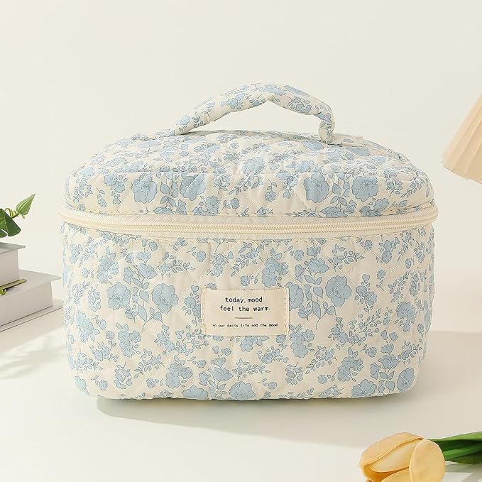 B01-3pcs set-blue floral