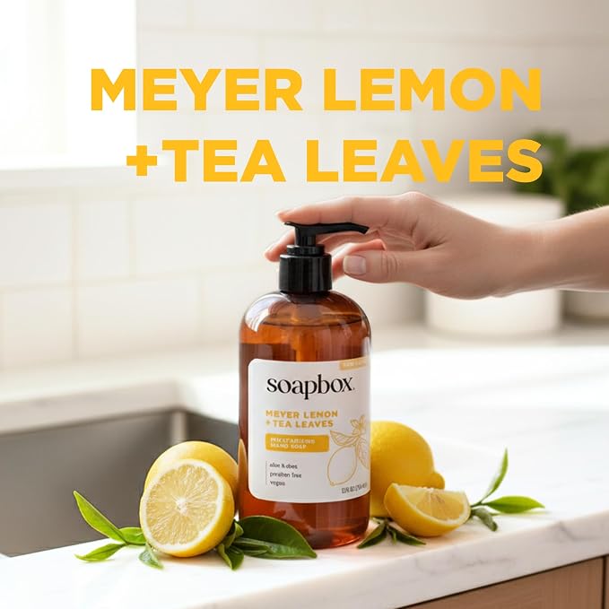 Meyer Lemon & Tea Leaves