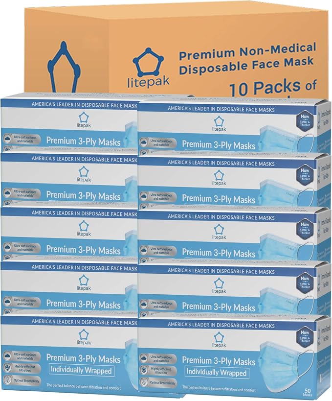 Individually Wrapped - Blue 500pcs