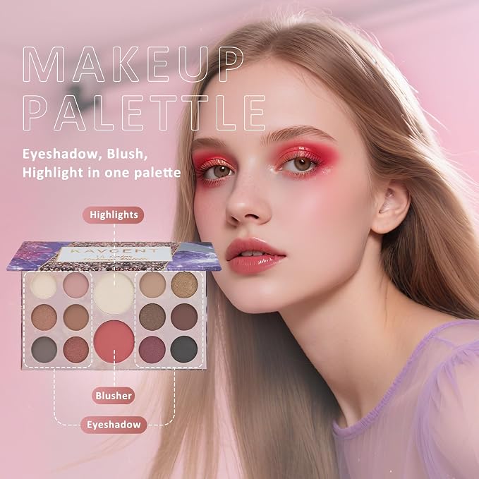 KAVCENT Large Makeup Set