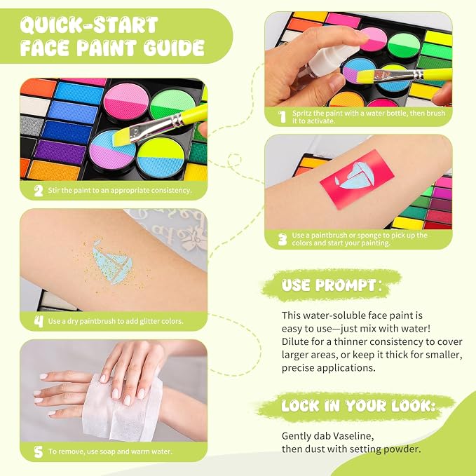 44 Colors With artist Brush Set