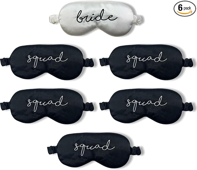 6 Pack: Bride (White) & 5 Squad (Black)