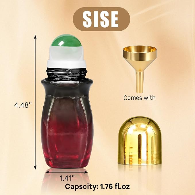 Green Amber Bottles
