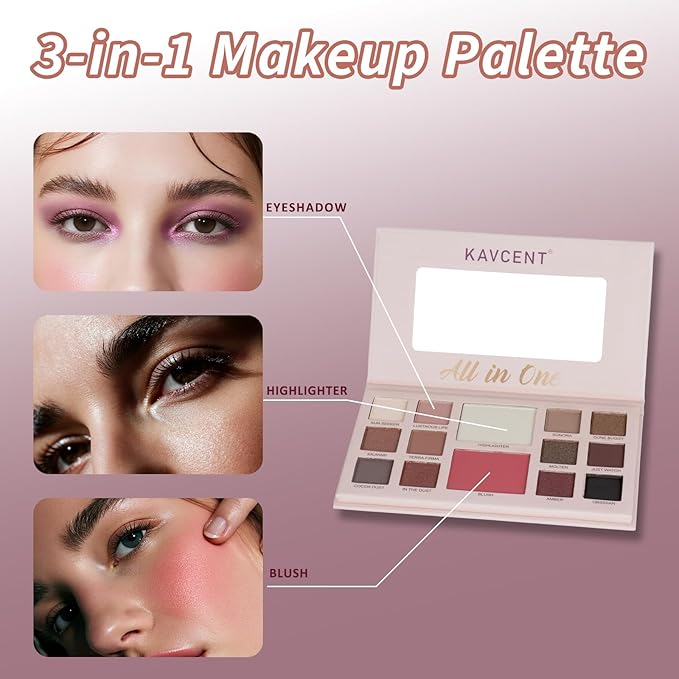 KAVCENT Medium Makeup Set